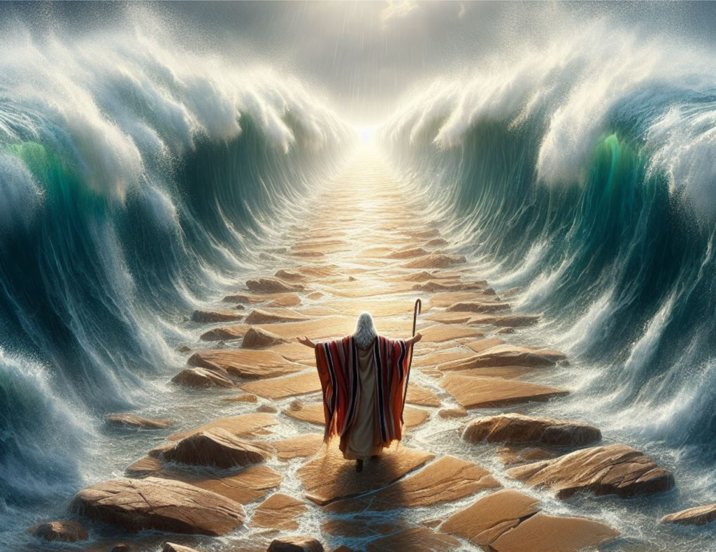 moses, parting of the red sea, love, peace, holy, church, christianity, bible, god, religion, ai generated, moses, moses, moses, moses, moses, god